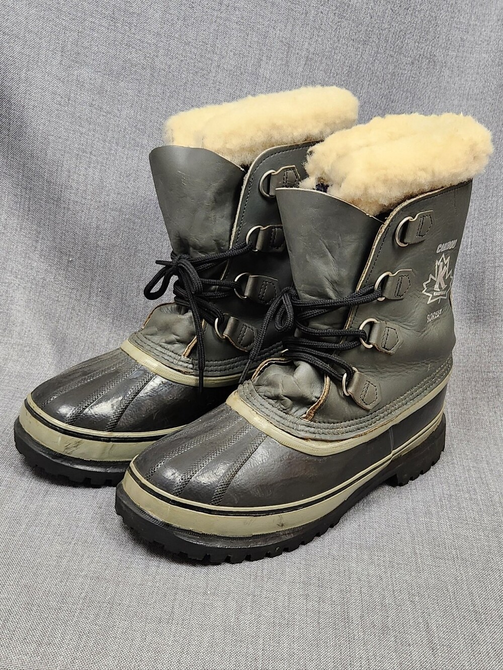 Sorel Kaufman Caribou Winter Insulated Waterproof Boots. 11 Men.